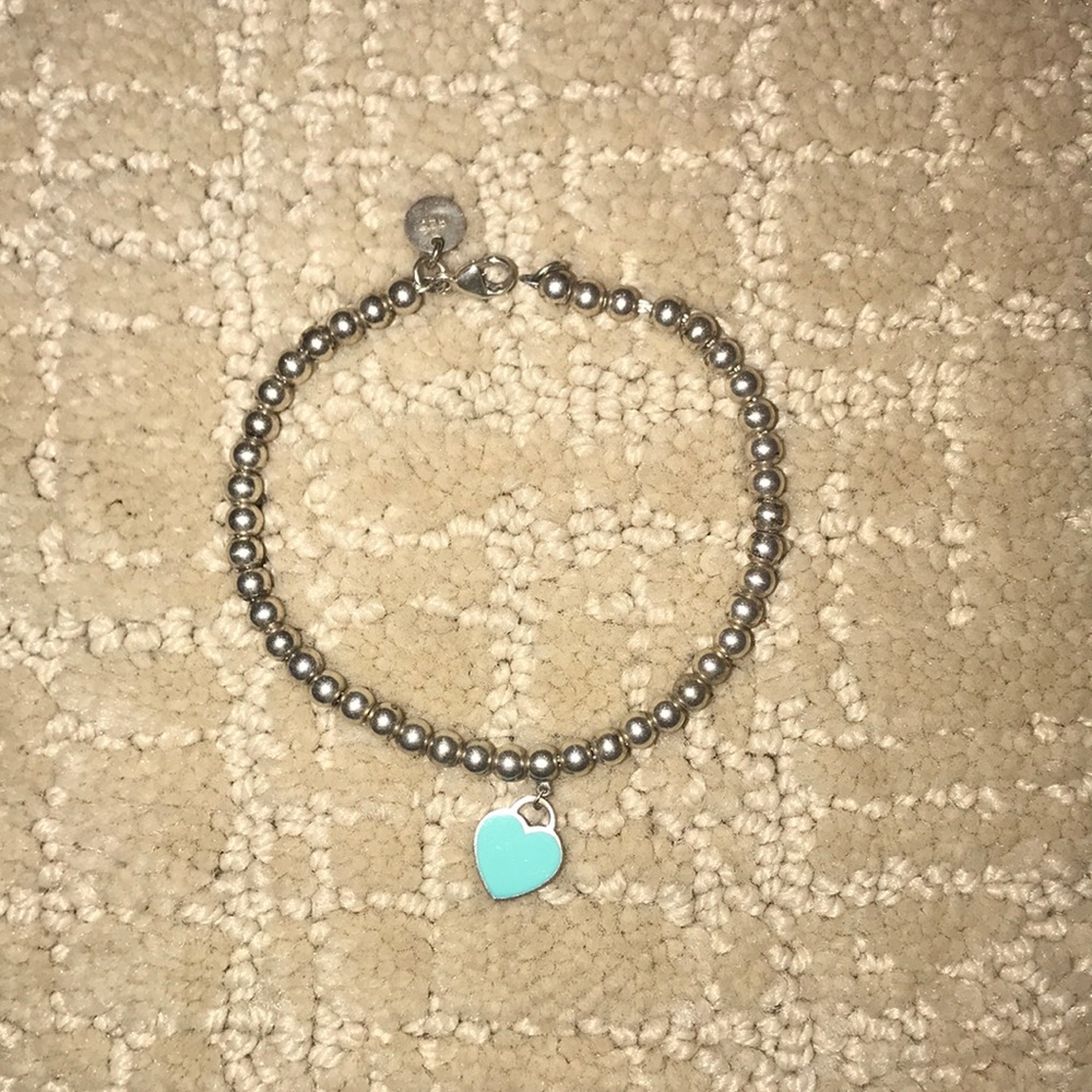 Tiffany Blue Heart Tag Brad Bracelet